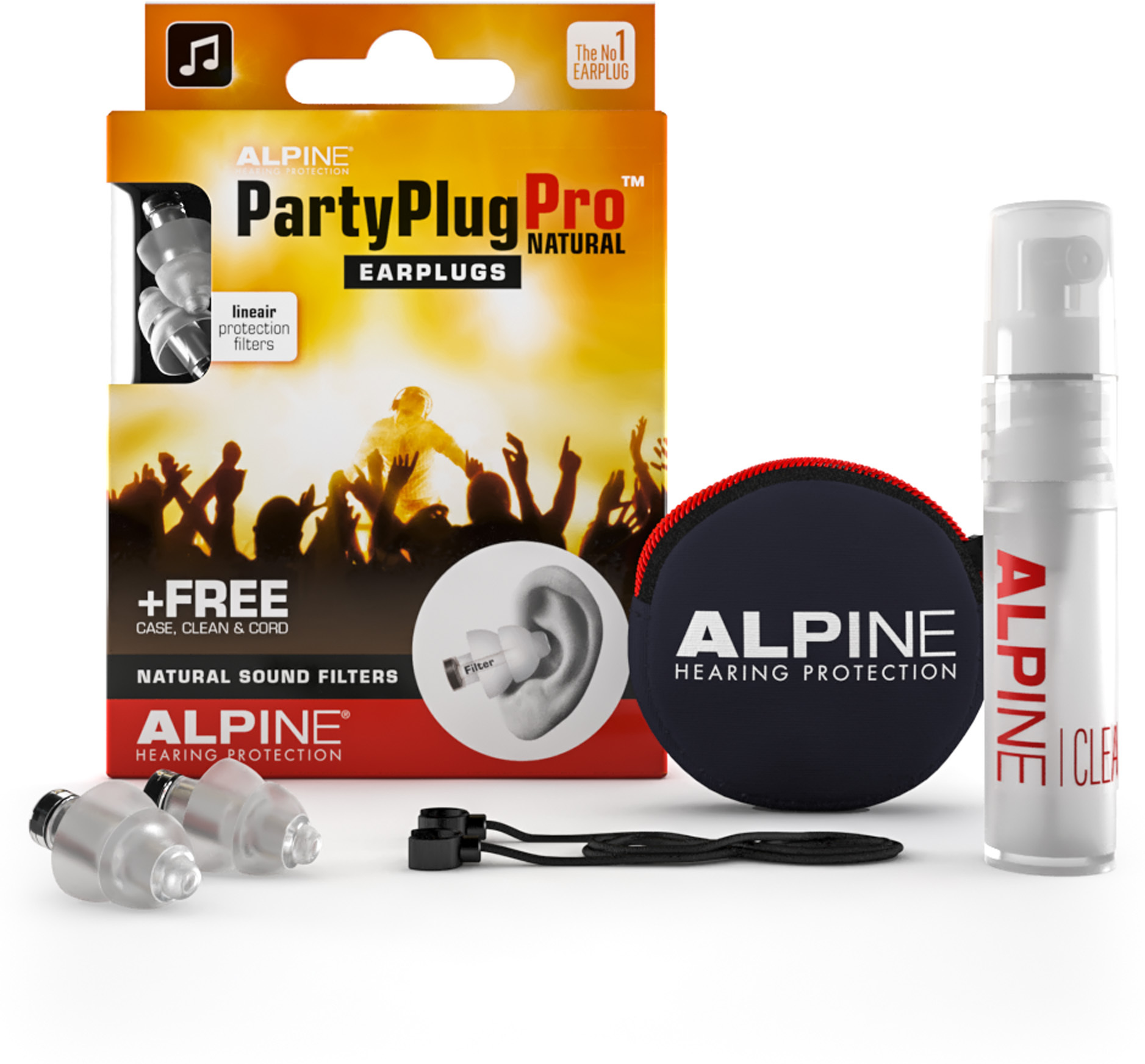 Alpine Partyplug Pro Natural - Protección del oído - Main picture