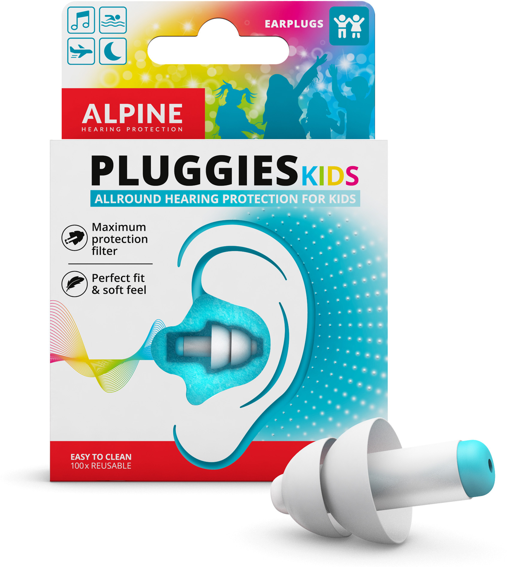 Alpine Pluggies Kids - Protección del oído - Main picture