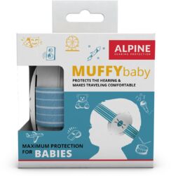 Protección del oído Alpine Blue Muffy Baby