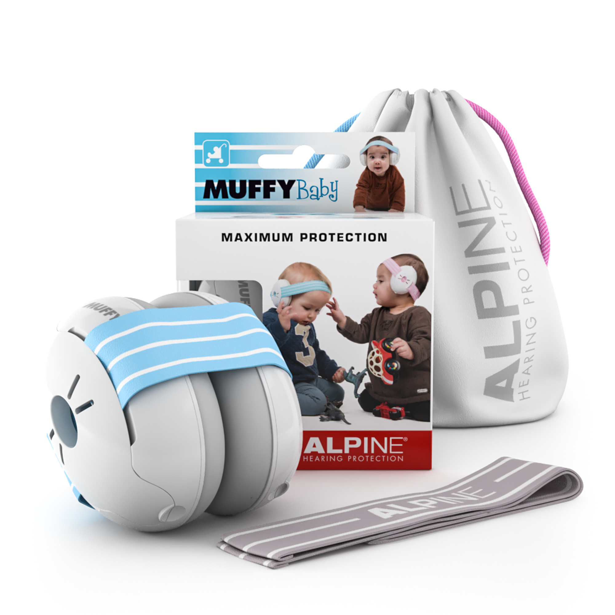 Alpine Muffy Baby Bleu - Protección del oído - Variation 1
