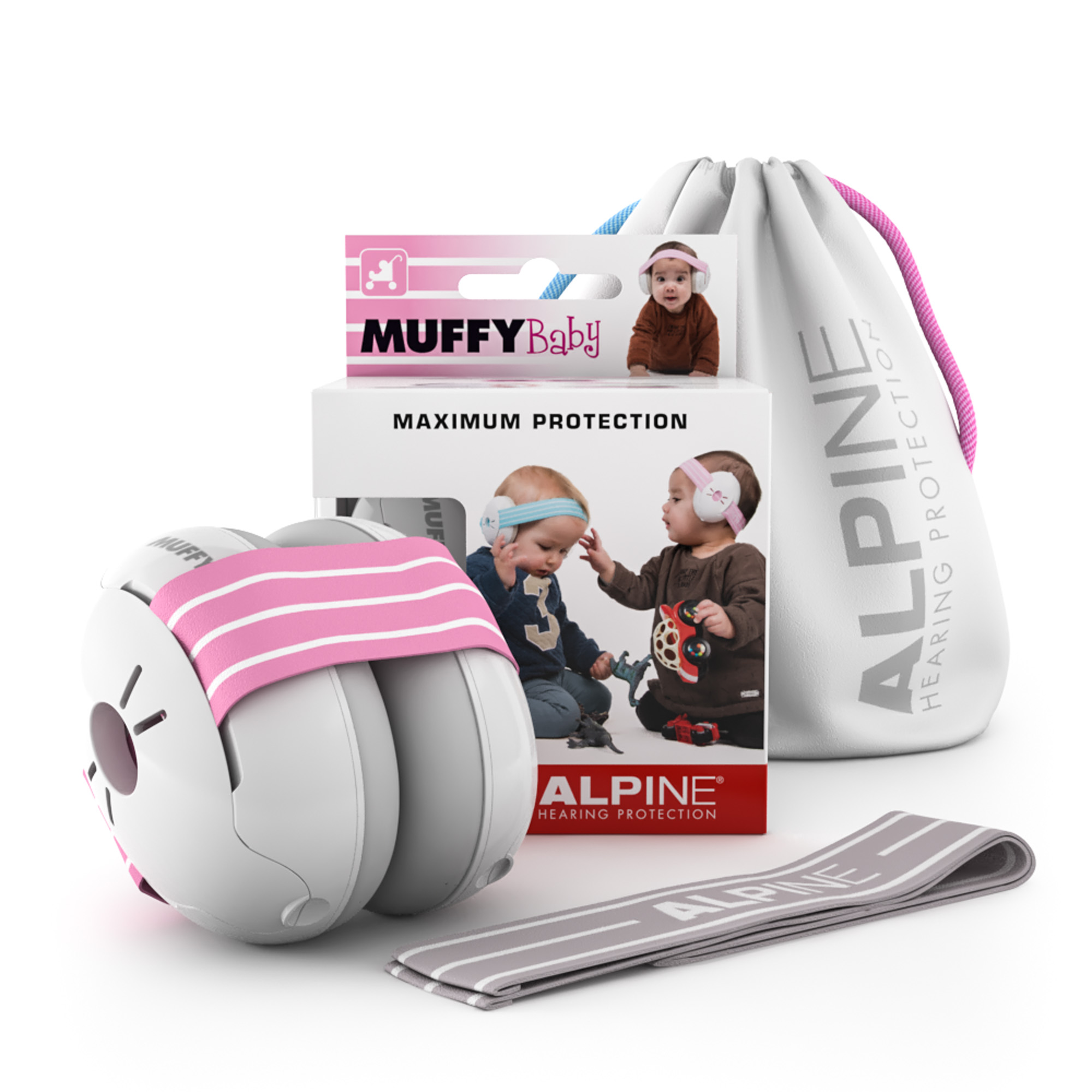 Alpine Muffy Baby Rose - Protección del oído - Variation 1