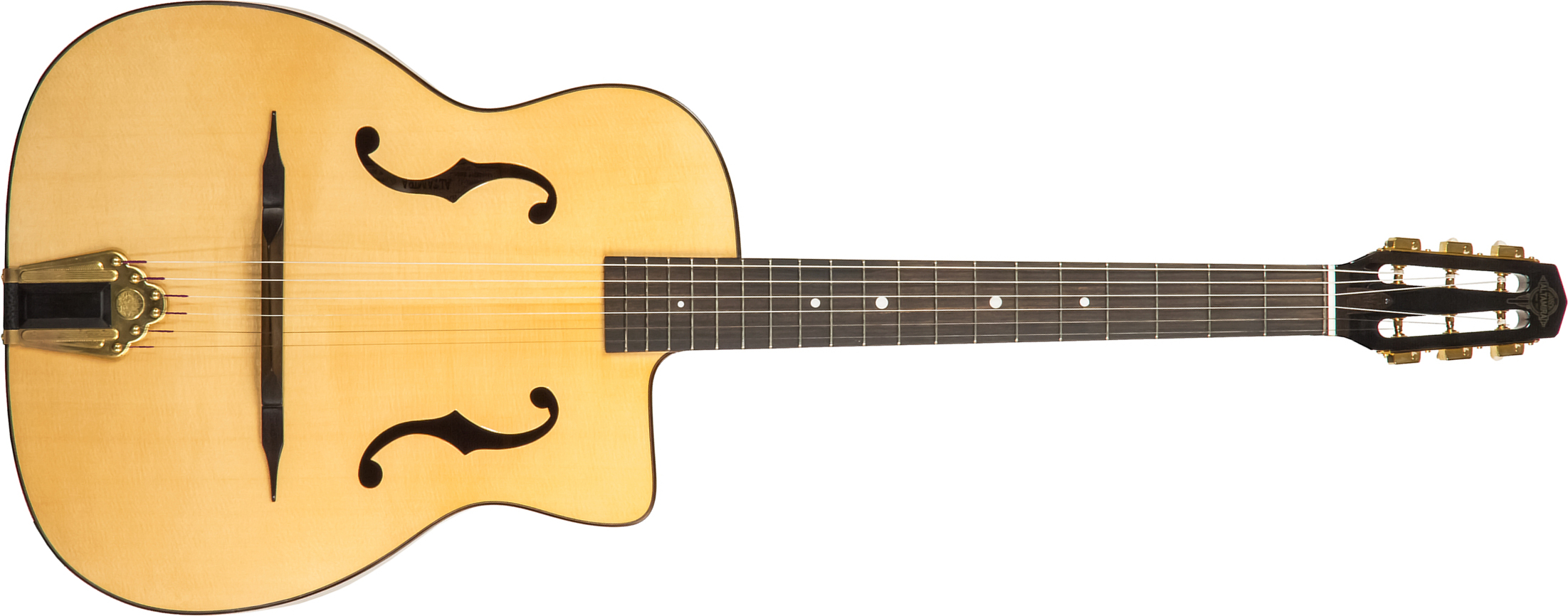Altamira M01f Gypsy Jazz Cw Epicea Palissandre Eb - Natural Gloss - Guitarra Gypsy - Main picture