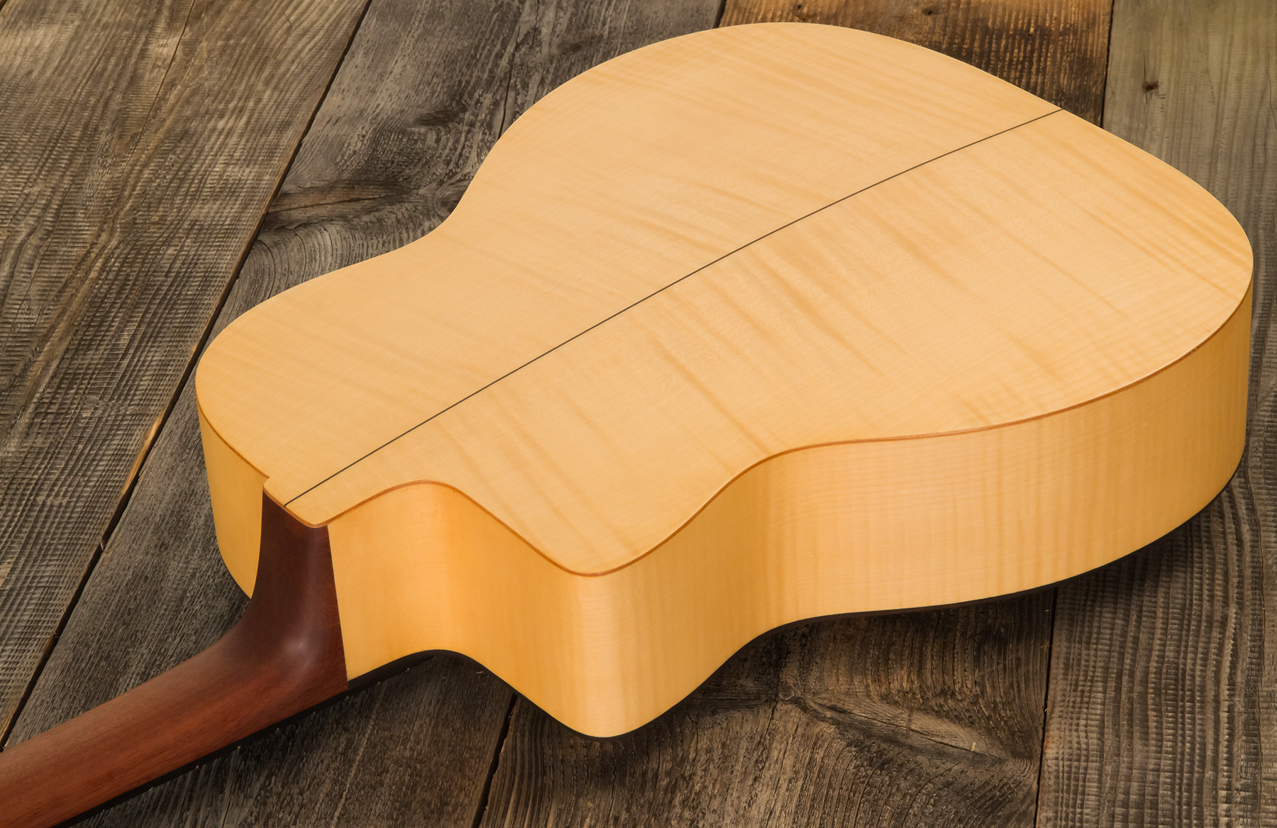 Altamira Md Gypsy Jazz Grande Bouche Cw Epicea Erable Eb +etui - Natural Satin - Guitarra Gypsy - Variation 2