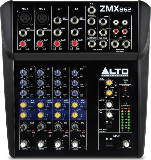 Alto Zmx862 - Mesa de mezcla analógica - Main picture
