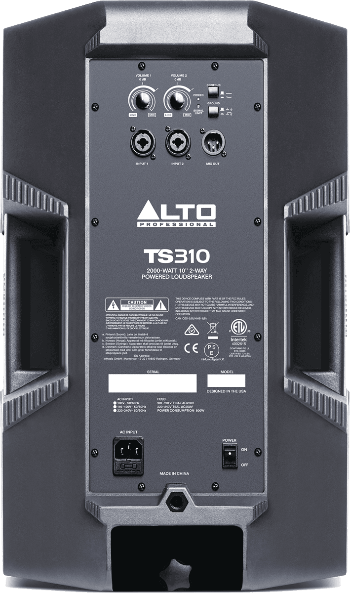 Alto Truesonic Ts310 - Altavoz activo - Variation 1