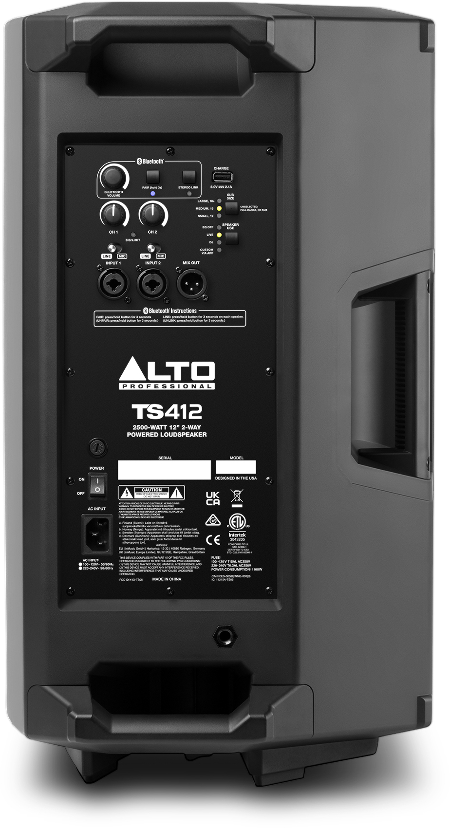 Alto Ts 412 - Altavoz activo - Variation 2