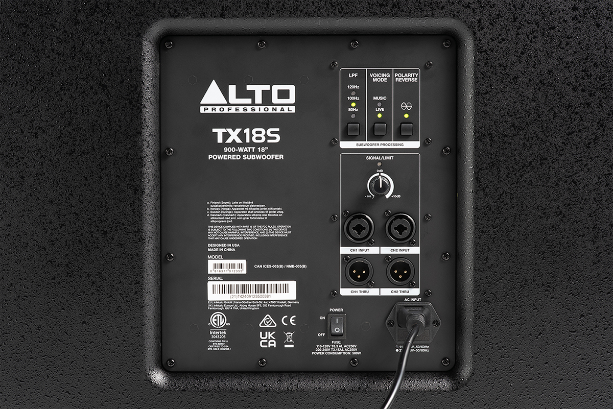 Alto Tx 18s - Subwoofer activo / bafle activo de bajos - Variation 3