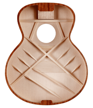 Alvarez Ad30 Artist Dreadnought Epicea Acajou Tec - Natural Semi Gloss - Guitarra acústica & electro - Variation 5