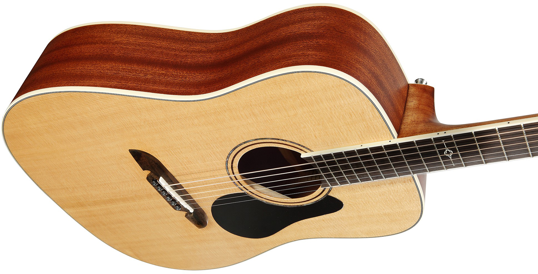 Alvarez Ad60 Artist Dreadnought Epicea Acajou Lau - Natural - Guitarra acústica & electro - Variation 3