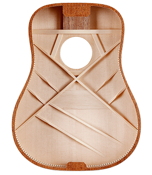 Alvarez Ad60 Artist Dreadnought Epicea Acajou Lau - Natural - Guitarra acústica & electro - Variation 4