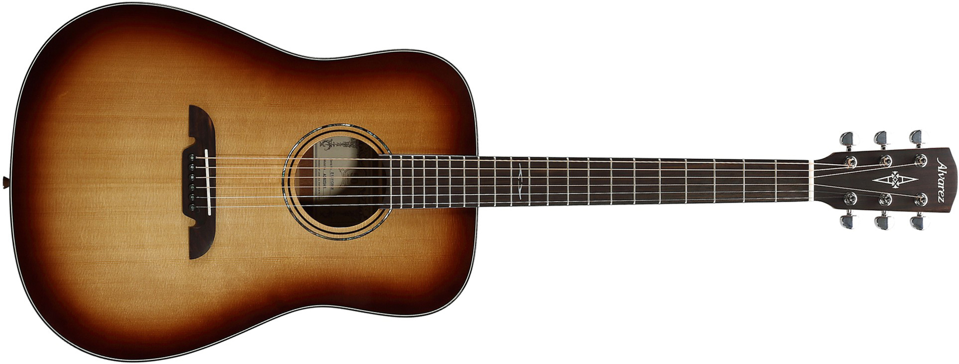 Alvarez Ad60shb Artist Dreadnought Epicea Acajou Lau - Shadowburst - Guitarra acústica & electro - Main picture