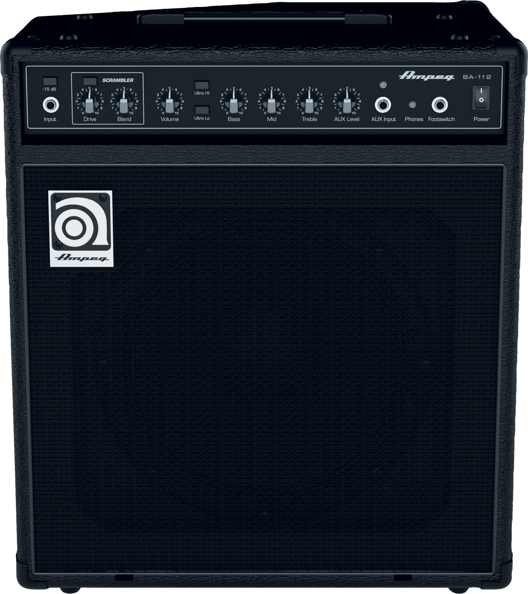 Ampeg Ba-112 V2 2014 75w 1x12 Black - Combo amplificador para bajo - Variation 1