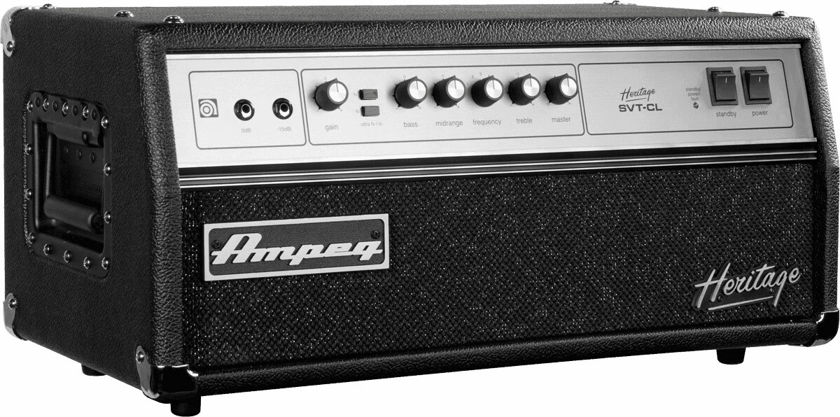 Ampeg Heritage Svt-cl Head Usa 300w - Heritage Series - Cabezal para bajo - Main picture