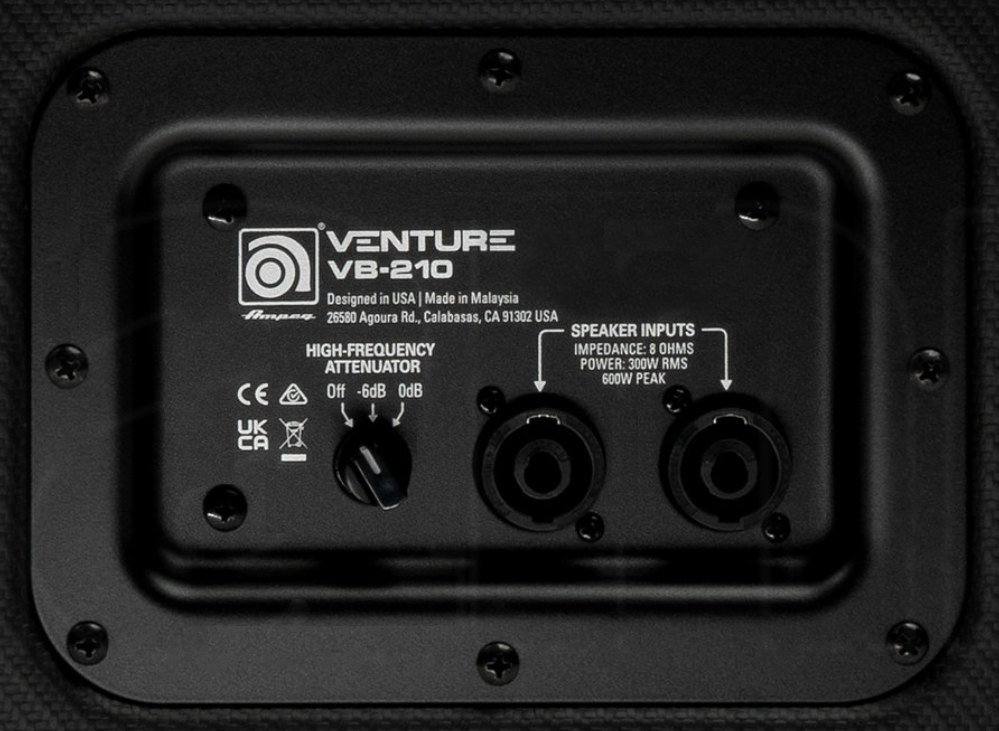 Ampeg Venture Vb210 Bass Cab 2x10 300w 8-ohms - Pantalla para bajo - Variation 2