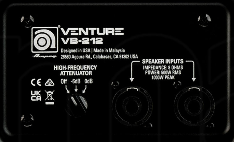 Ampeg Venture Vb410 Bass Cab 4x10 600w 8-ohms - Pantalla para bajo - Variation 2