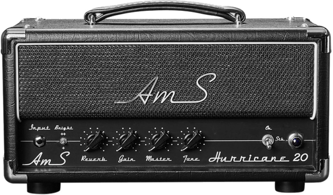 Ams Amplifiers Hurricane 20 Head 20w 6v6 Black - Cabezal para guitarra eléctrica - Main picture