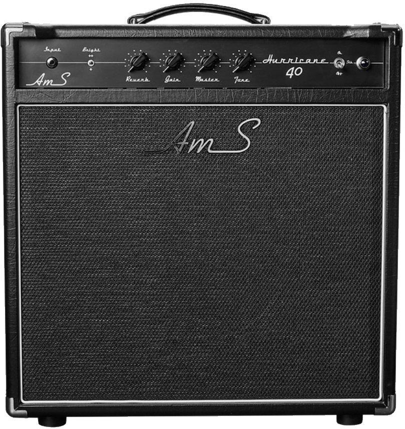 Ams Amplifiers Hurricane 40 Combo 40w 6v6 Black - Combo amplificador para guitarra eléctrica - Main picture