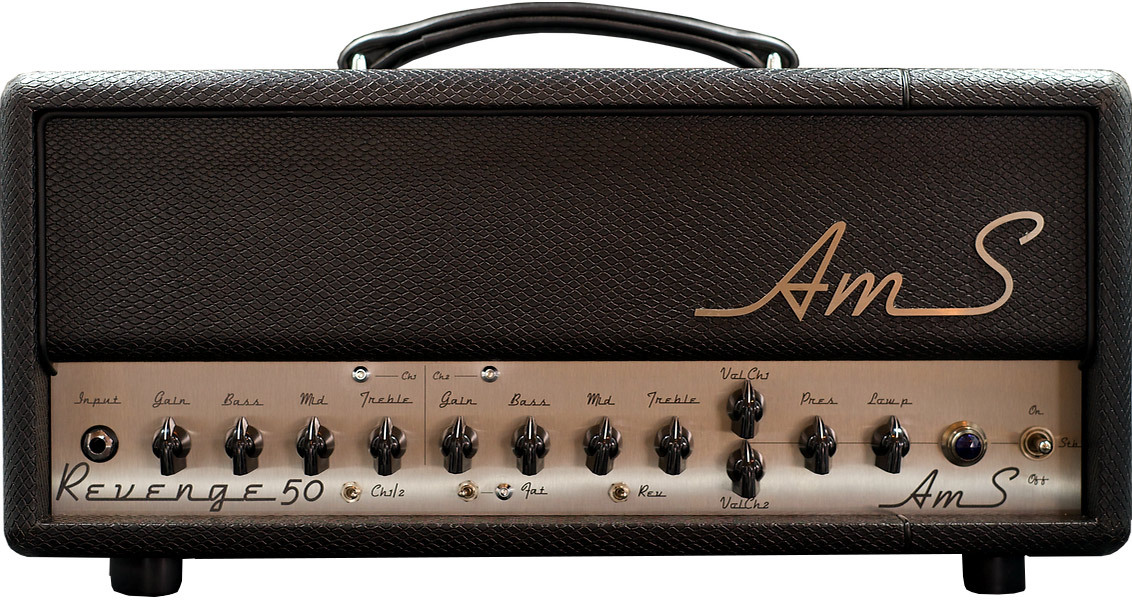 Ams Amplifiers Revenge 50s Head 50w 6l6 Black - Cabezal para guitarra eléctrica - Main picture