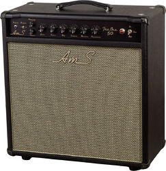 Combo amplificador para guitarra eléctrica Ams amplifiers The One 50 Spring Reverb 112 Combo - Black