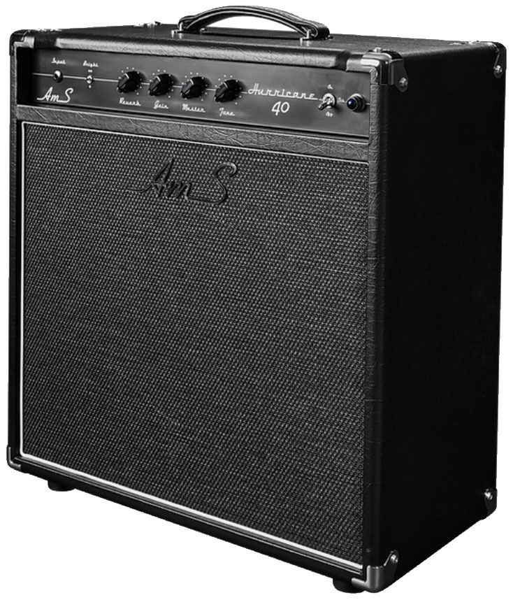 Ams Amplifiers Hurricane 40 Combo 40w 6v6 Black - Combo amplificador para guitarra eléctrica - Variation 1