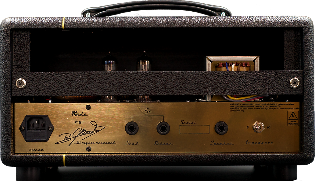 Ams Amplifiers Little Legend 20 Head 20w + Cab 1x12 V30-ob Black - Stack amplificador guitarra eléctrica - Variation 2