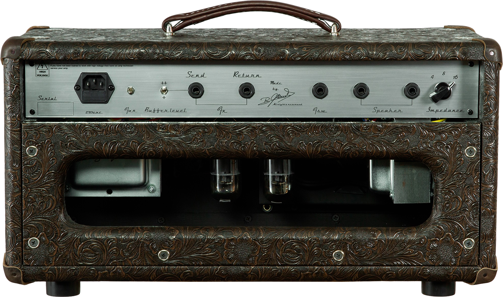 Ams Amplifiers The One 50 Head Custom Brown Custom Cowboy - Cabezal para guitarra eléctrica - Variation 1