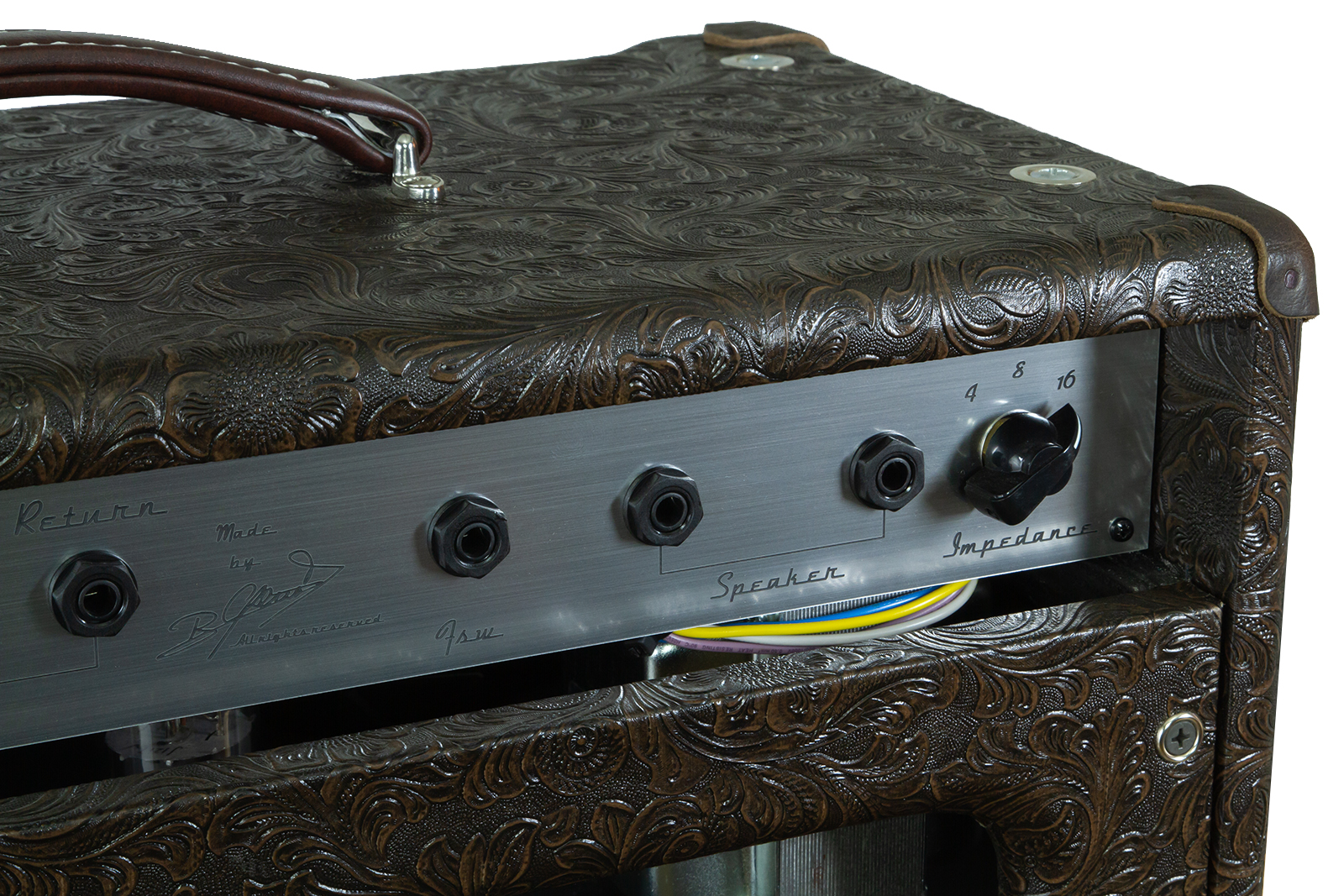 Ams Amplifiers The One 50 Head Custom Brown Custom Cowboy - Cabezal para guitarra eléctrica - Variation 4