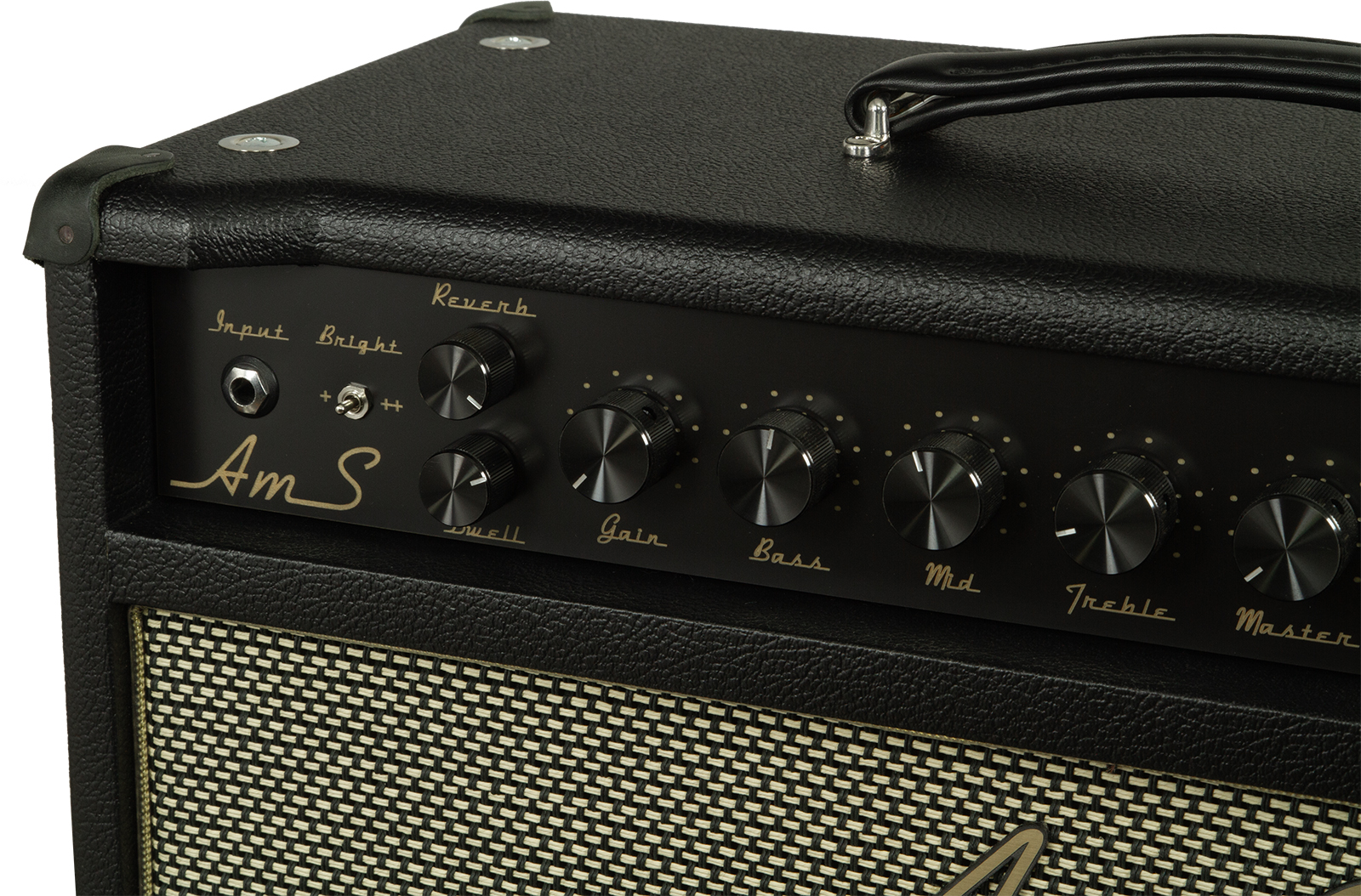 Ams Amplifiers The One 50 Spring Reverb 1x12 Combo 50w 6l6 Black - Combo amplificador para guitarra eléctrica - Variation 3
