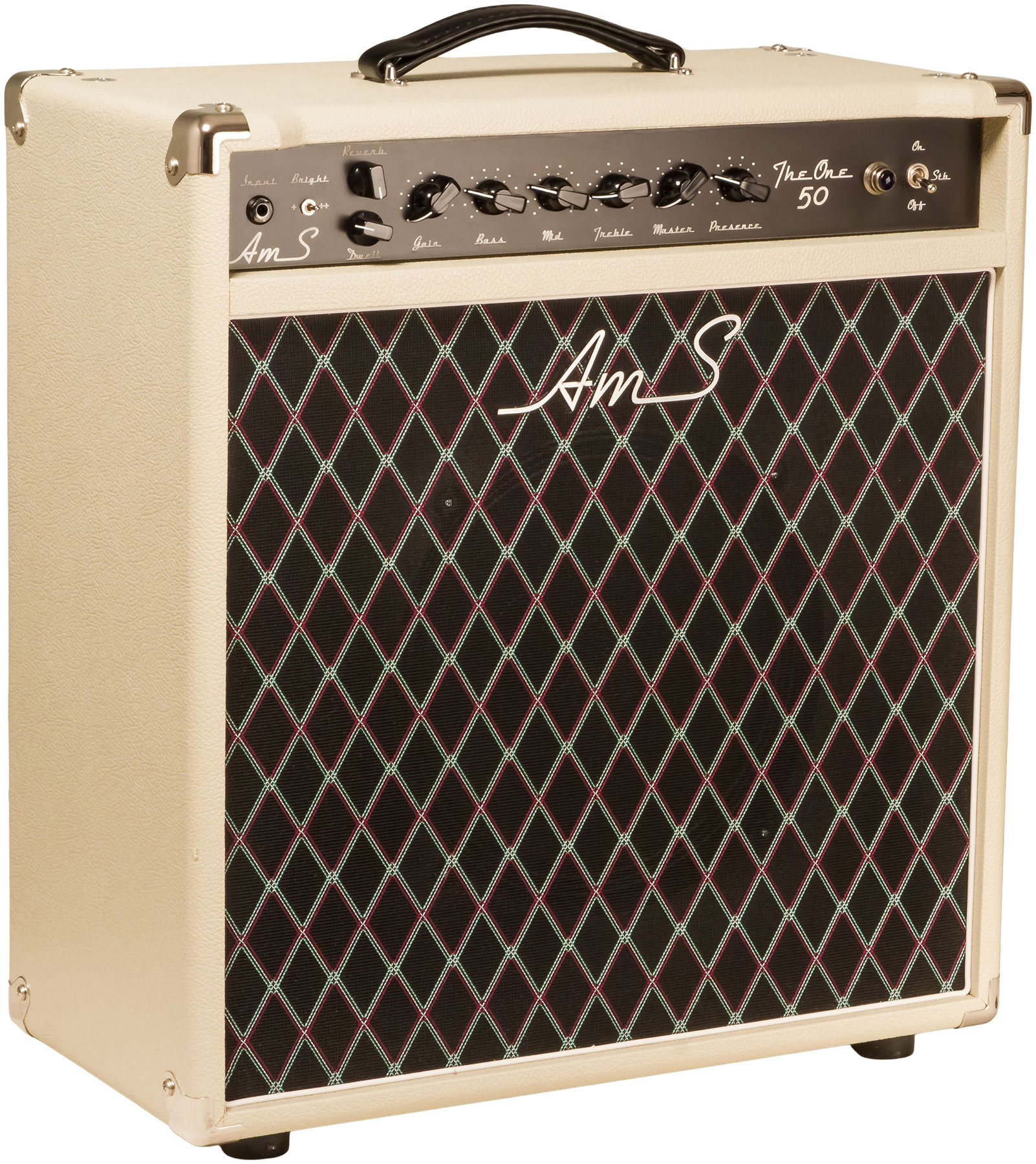Ams Amplifiers The One 50 Spring Reverb 1x12 Combo 50w 6l6 Deltenre - Combo amplificador para guitarra eléctrica - Variation 4