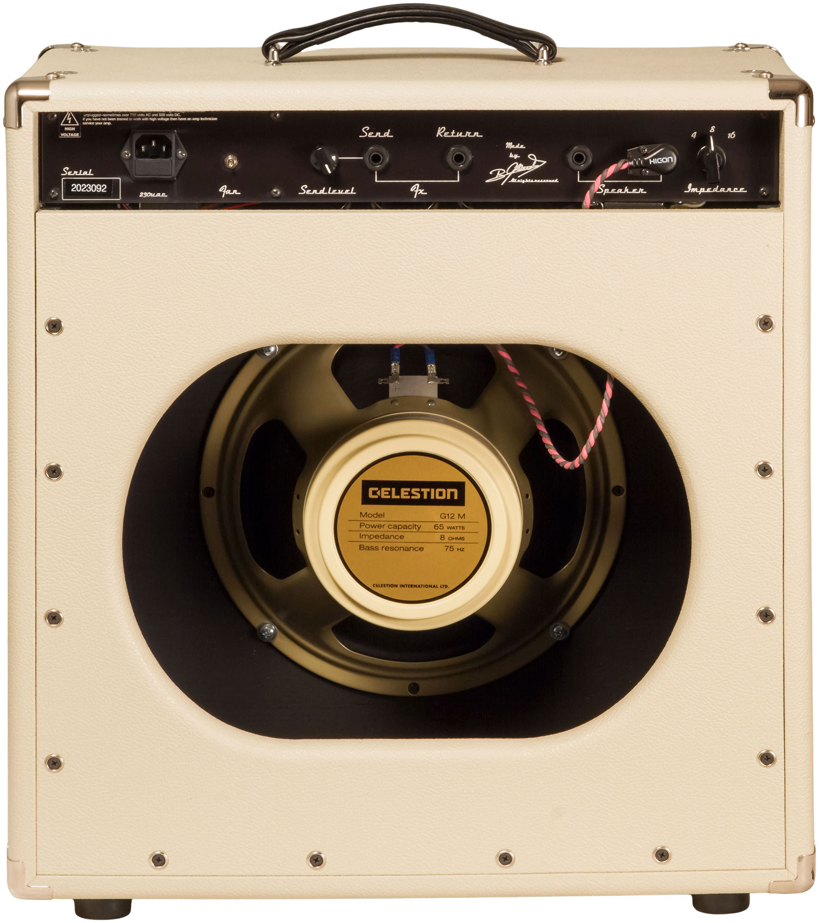 Ams Amplifiers The One 50 Spring Reverb 1x12 Combo 50w 6l6 Deltenre - Combo amplificador para guitarra eléctrica - Variation 5