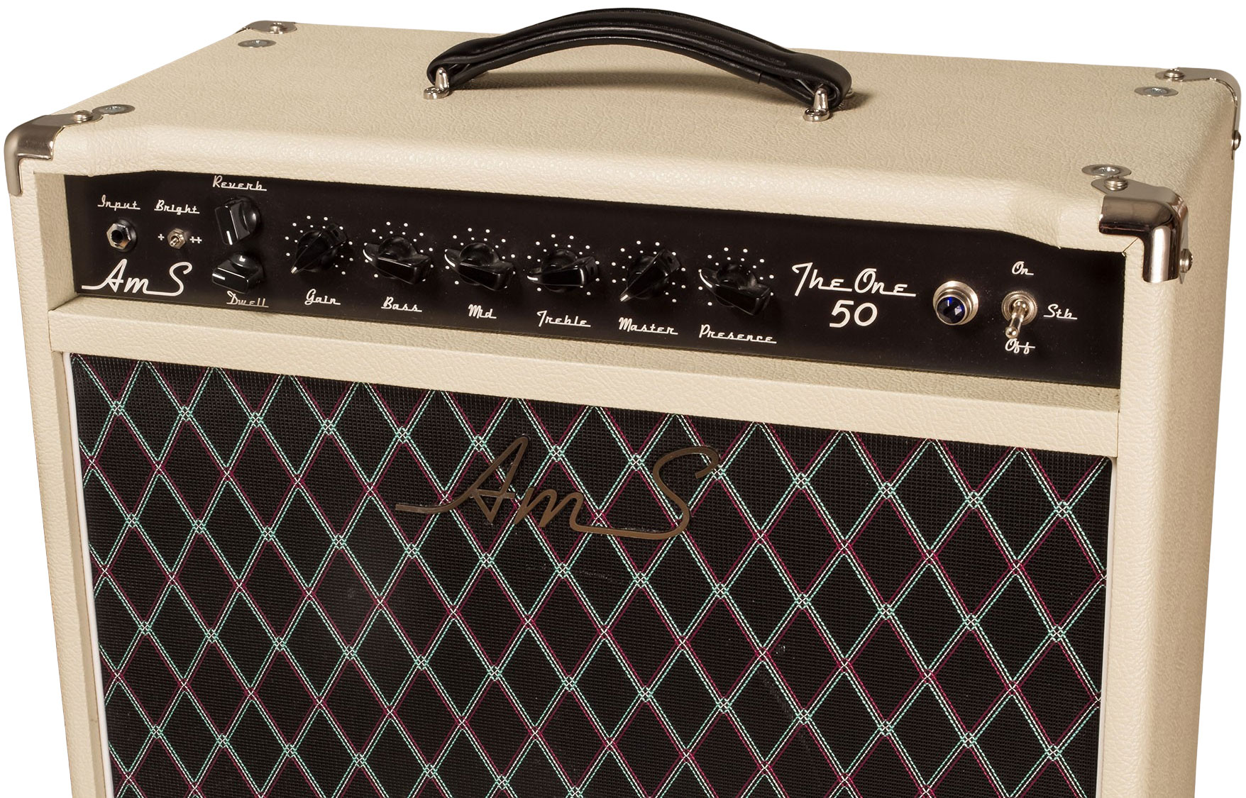 Ams Amplifiers The One 50 Spring Reverb 1x12 Combo 50w 6l6 Deltenre - Combo amplificador para guitarra eléctrica - Variation 6