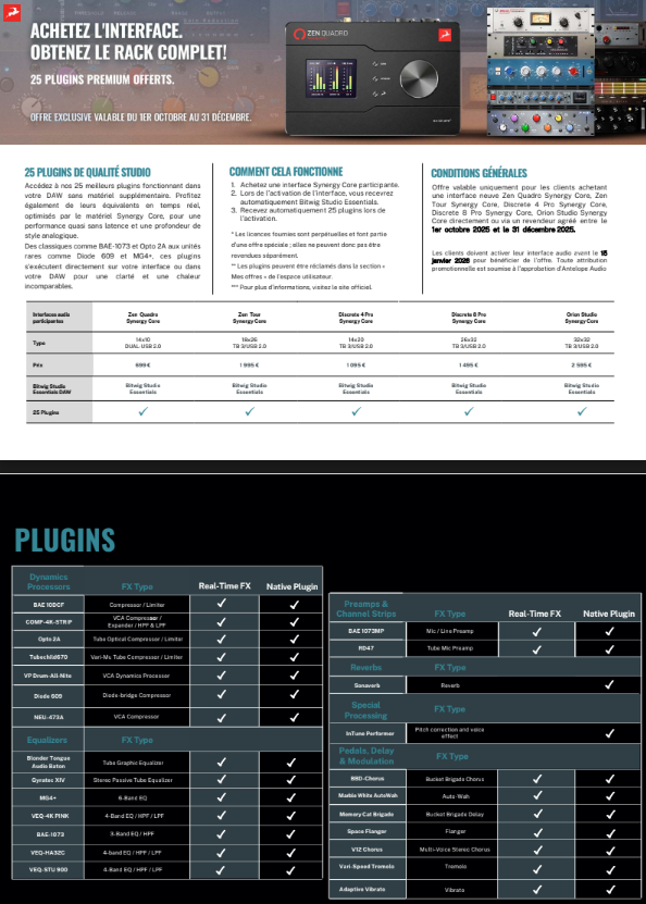 Antelope Audio Zen Quadro - Interface de audio USB - Variation 19