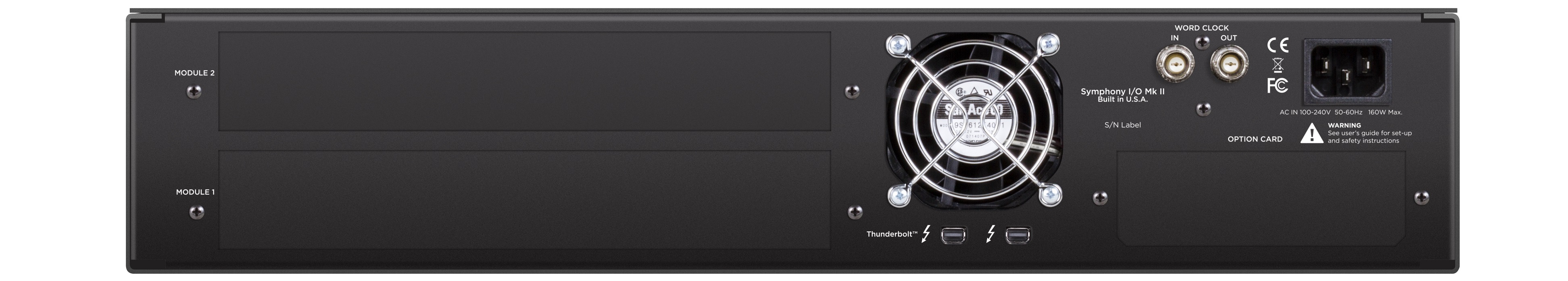 Apogee Symphony Mkii Thunderbolt Chassis - Interface de audio thunderbolt - Variation 2