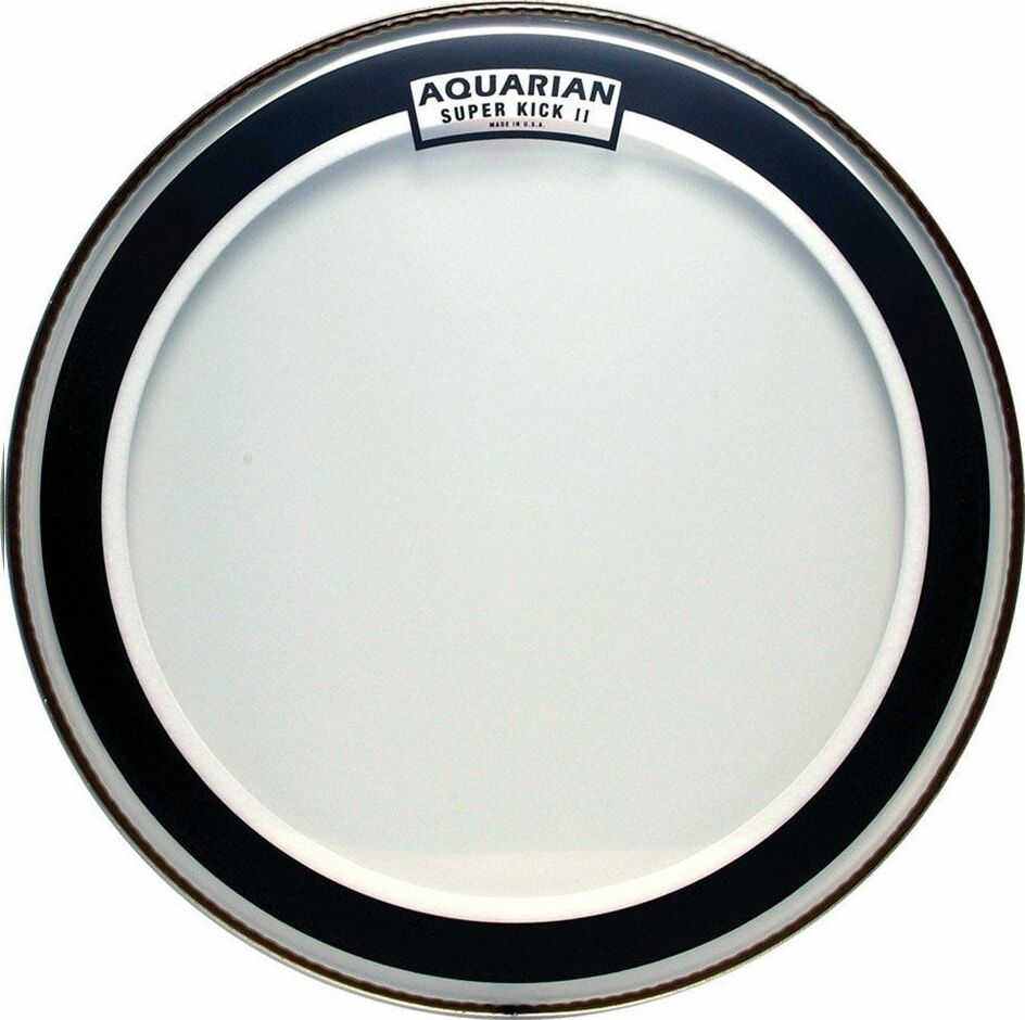 Aquarian 16 Super Kick Ii Transparent Drumhead - 16 Pouces - Parche de bombo - Main picture