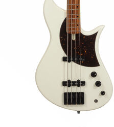 Bajo eléctrico de cuerpo sólido Aquilina Sirius 4 Standard (RW) - White