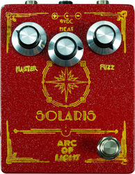 Pedal overdrive / distorsión / fuzz Arc of light Solaris Germanium Fuzz / Boost - Red