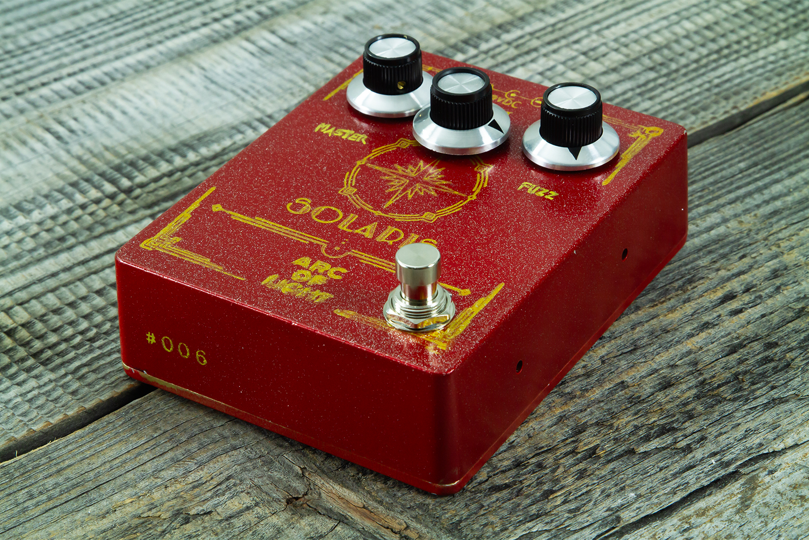 Arc Of Light Solaris Germanium Fuzz Boost Red - Pedal overdrive / distorsión / fuzz - Variation 2