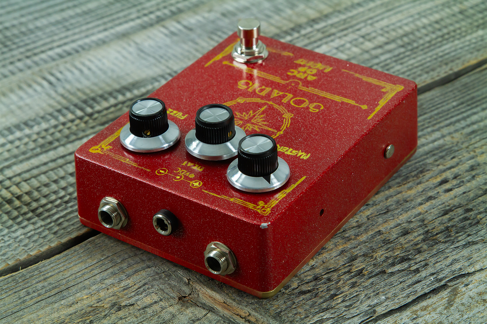 Arc Of Light Solaris Germanium Fuzz Boost Red - Pedal overdrive / distorsión / fuzz - Variation 3