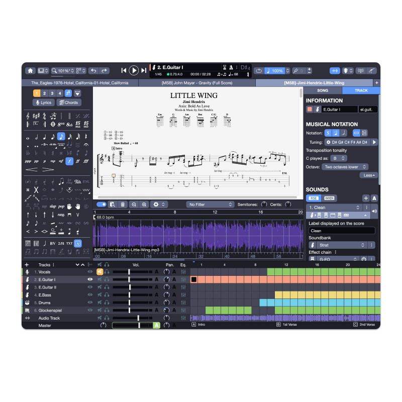 Arobas Music Guitar Pro 8 - Software de notación - Variation 1