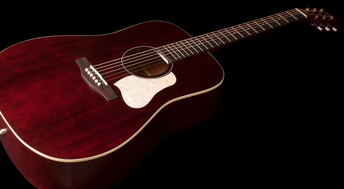 Art Et Lutherie Americana Dreadnought - Tennessee Red - Guitarra acústica & electro - Variation 2