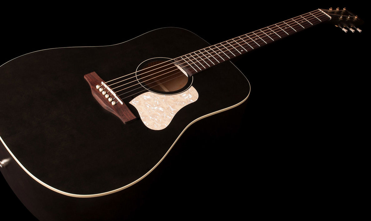 Art Et Lutherie Americana Dreadnought - Faded Black - Guitarra acústica & electro - Variation 2