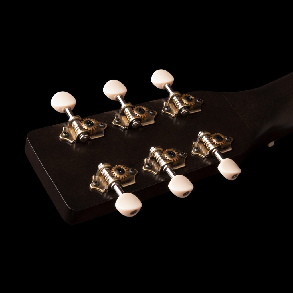 Art Et Lutherie Americana Presys Ii Dreadnought Cedre Merisier Rw - Faded Black - Guitarra electro acustica - Variation 5
