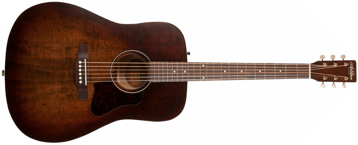 Art Et Lutherie Americana Dreadnought - Bourbon Burst - Guitarra acústica & electro - Main picture