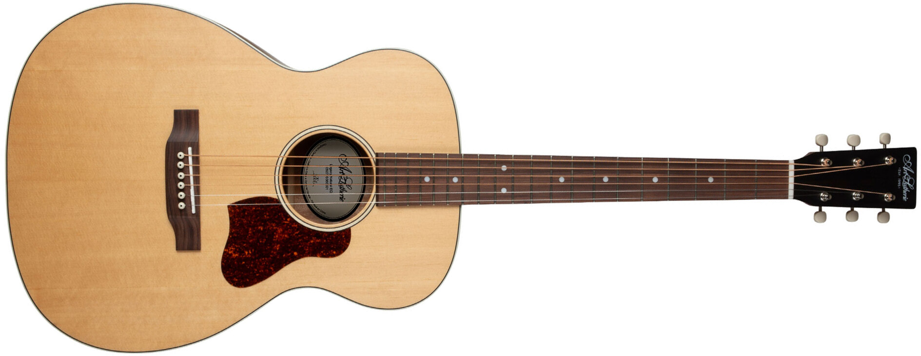 Art Et Lutherie Legacy Eq Concert Hall Cedre Merisier Rw - Natural Semi Gloss - Guitarra folk - Main picture