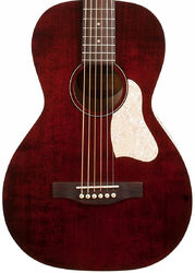 Guitarra folk Art et lutherie Roadhouse Parlor A/E - Tennessee red
