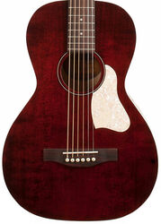 Guitarra folk Art et lutherie Roadhouse Parlor - Tennessee red