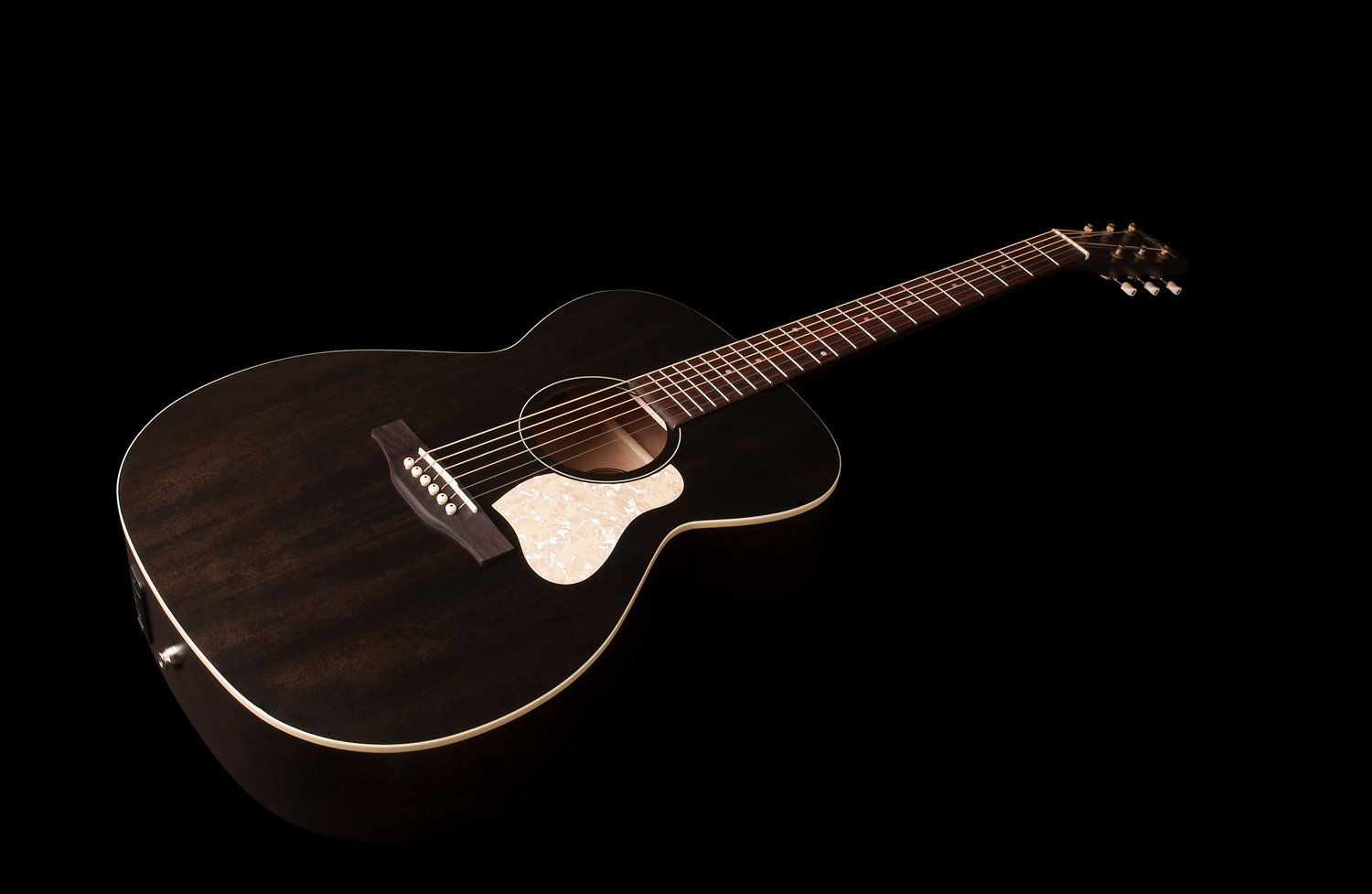 Art Et Lutherie Legacy Concert Hall Qit - Faded Black - Guitarra electro acustica - Variation 2