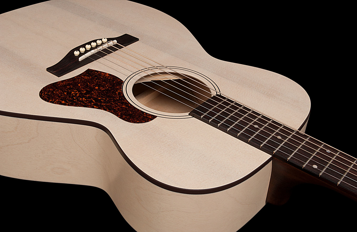 Art Et Lutherie Legacy Concert Hall Epicea Merisier - Faded Cream - Guitarra acústica & electro - Variation 3