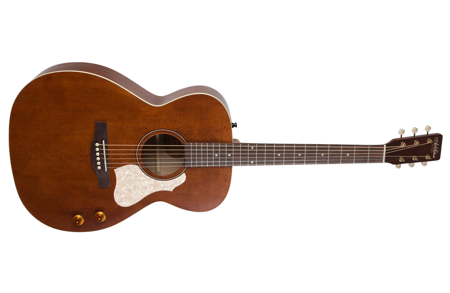 Art Et Lutherie Legacy Concert Hall Q-discrete Epicea Merisier Rw - Havana Brown Sg - Guitarra electro acustica - Variation 1