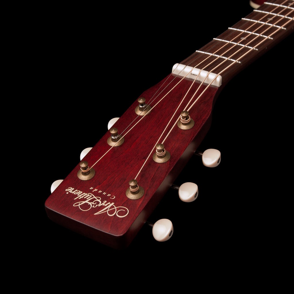 Art Et Lutherie Legacy Cw Presys Ii Concert Hall Cedre Merisier Rw - Tennessee Red - Guitarra electro acustica - Variation 5